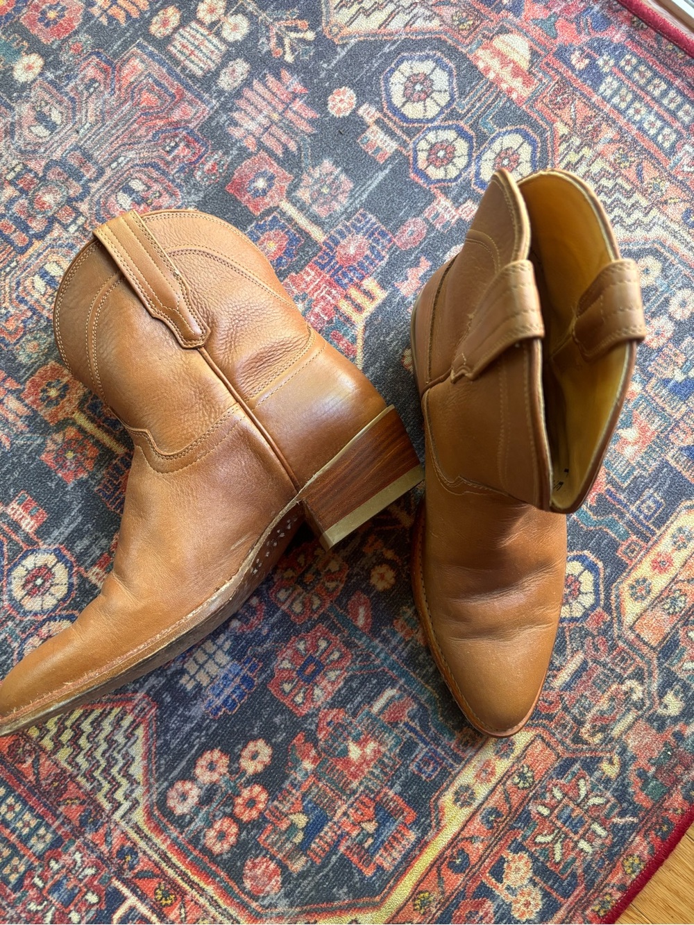Tecovas Penny Brown Honey Brown Leather 9.5 - Picture 5 of 8